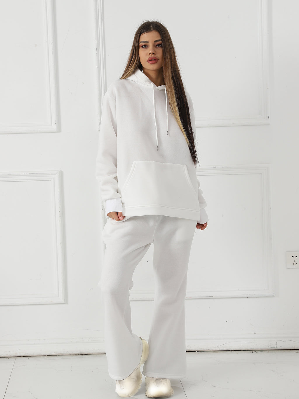 Casual Sweatshirt Set - Long Sleeve