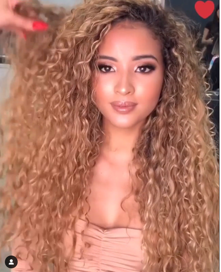 Long Curly Hair Wig - African Curls Heat Resistant
