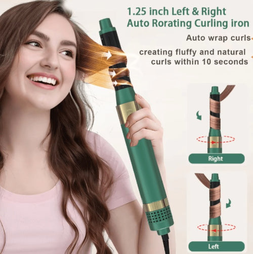 5-in-1 Hair Dryer Brush - Volumizing Styling Tool