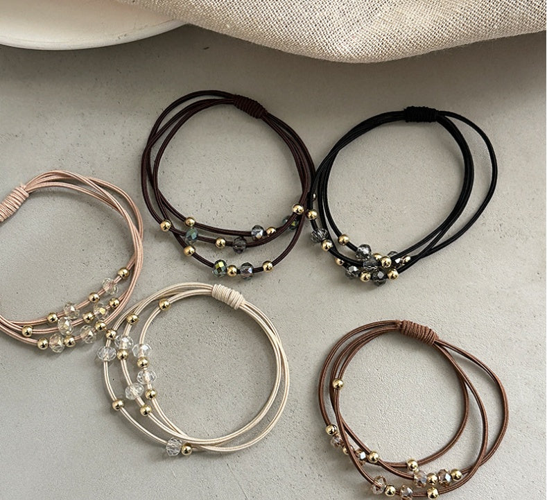 Durable Hair Elastic Bands - No-Damage Hair Ties