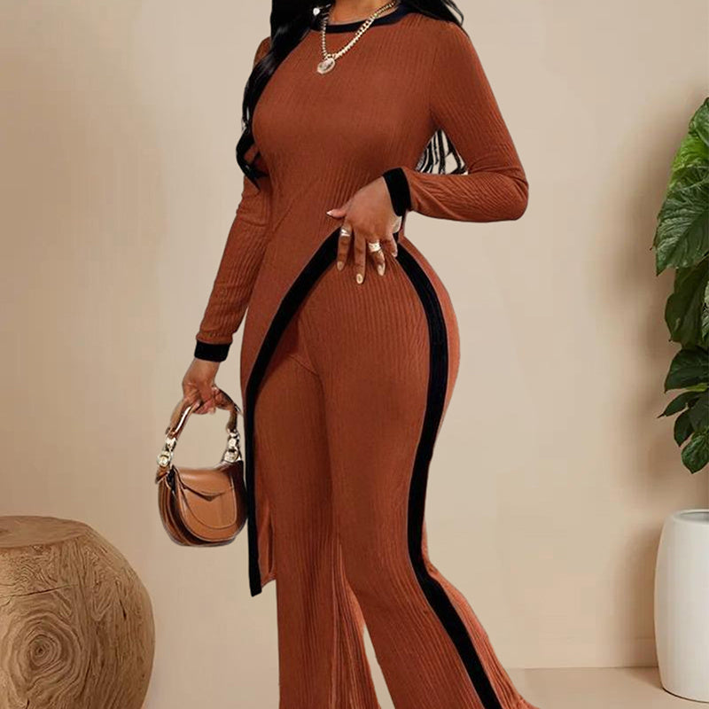 Elegant Two-Piece Set - Long Sleeve