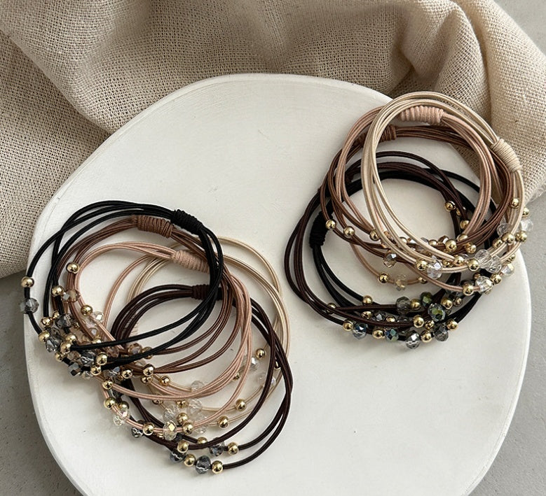 Durable Hair Elastic Bands - No-Damage Hair Ties