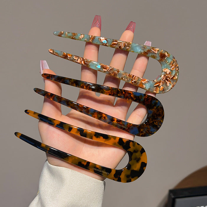 U-Shaped Hair Pins for Buns and Updos