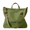 Canvas Tote Bag - Large Capacity Shoulder Bag