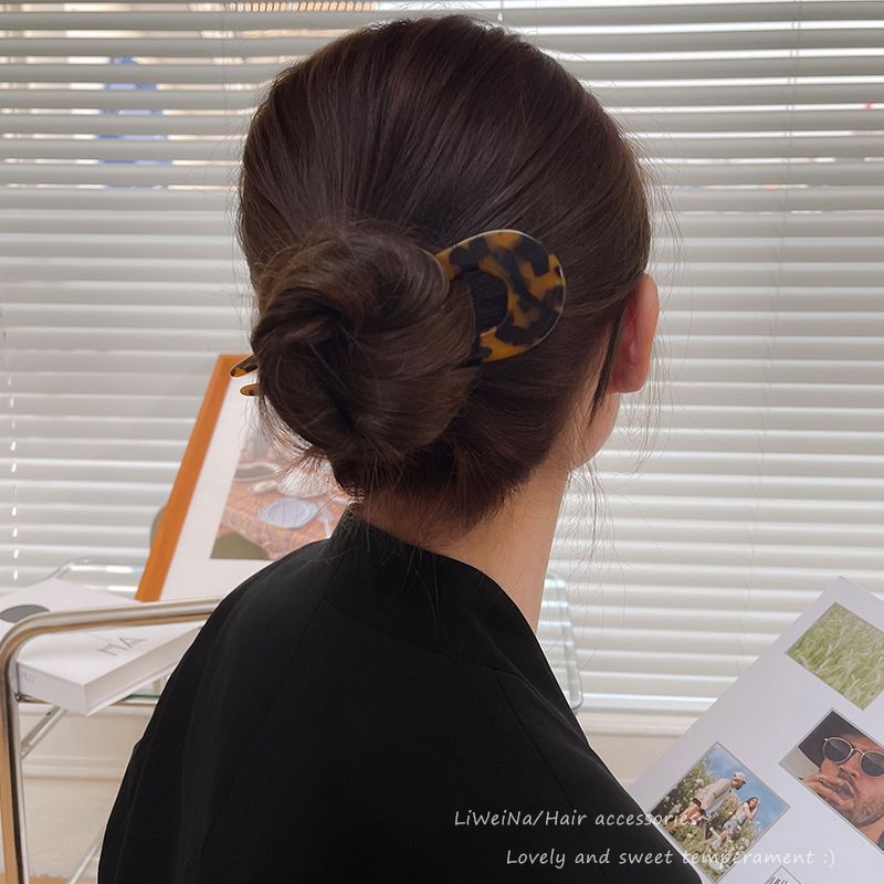 U-Shaped Hair Pins for Buns and Updos
